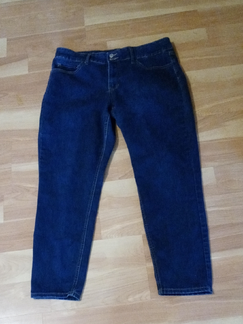 Copperflash Classic Women's Dark Blue Straight-Leg Jeans